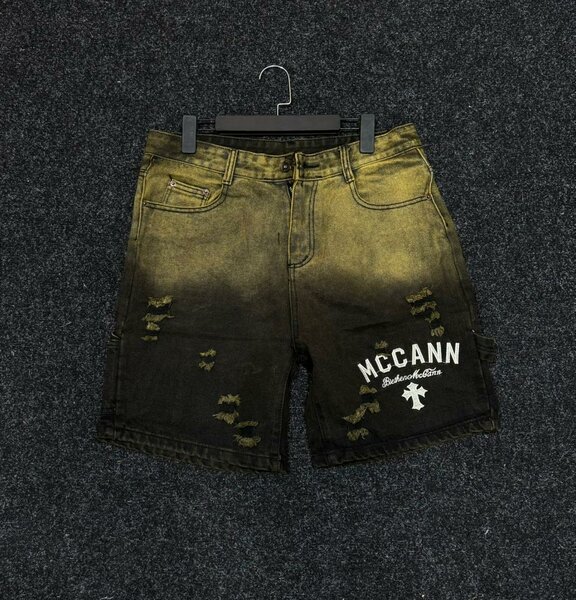 Shorts en jean délavé tendance