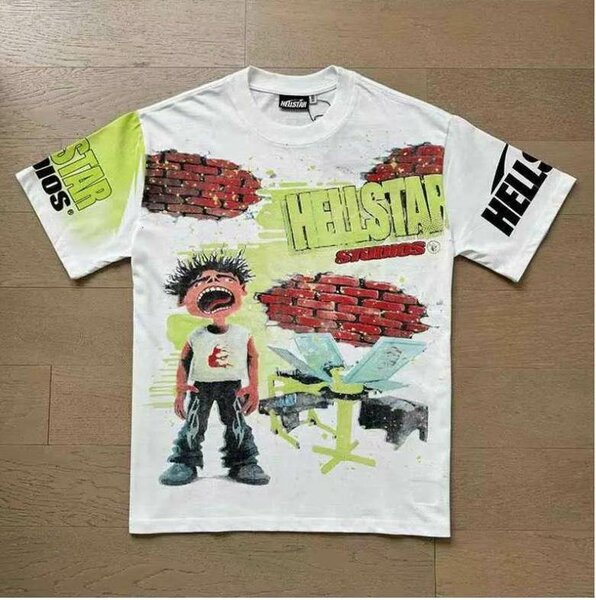 T-shirt HELLSTAR Graphique Urbain