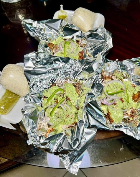 poulet grillé sauce persil