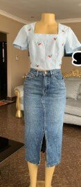 blouse, skirt