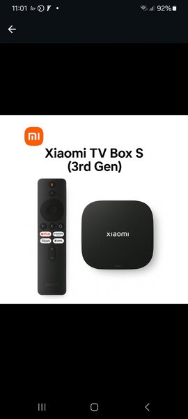 Mi tv box S 3nd gen