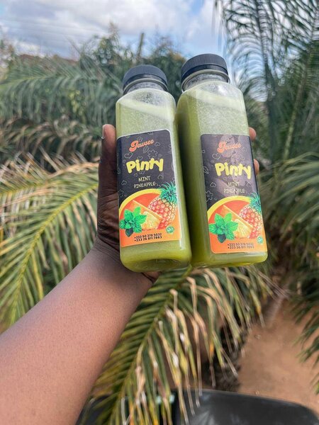 Pineapple Mint Juice