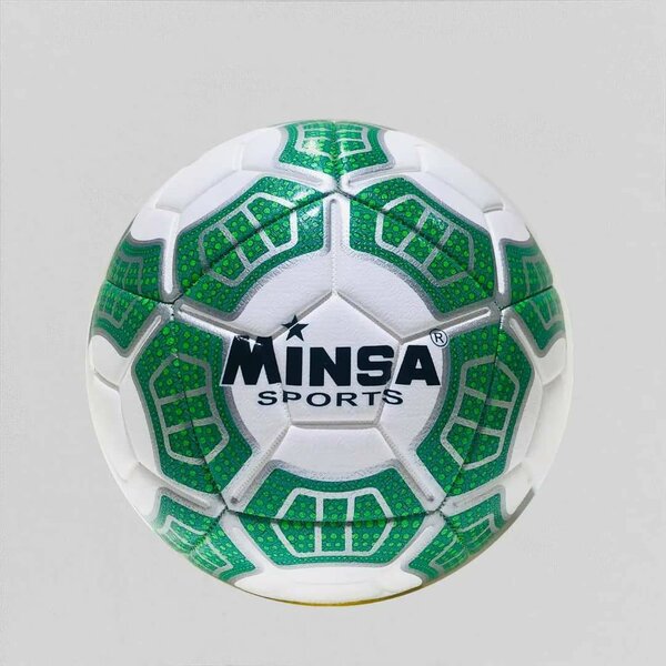 Ballon de football Minsa vert
