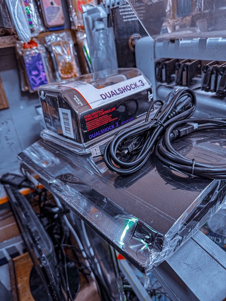 Console PlayStation 3 avec manette