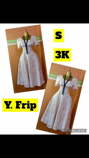 Robe dentelle blanche élégante