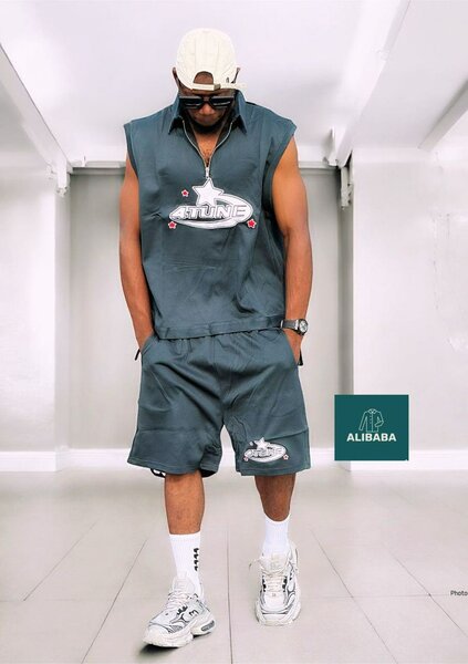 Ensemble Décontracté sans Manches Homme