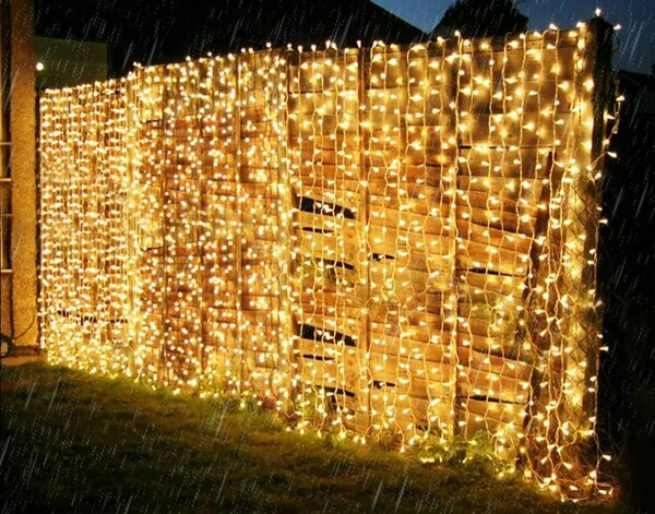 Rideaux guirlande lumineux 6m x3m