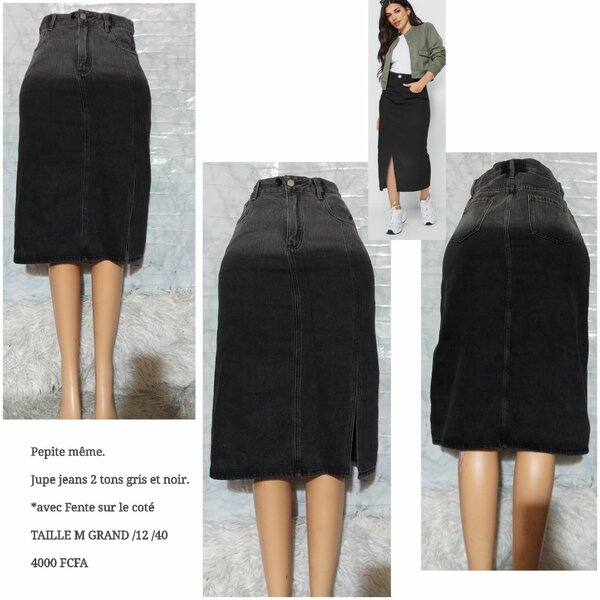 Jupe Jean Fendue