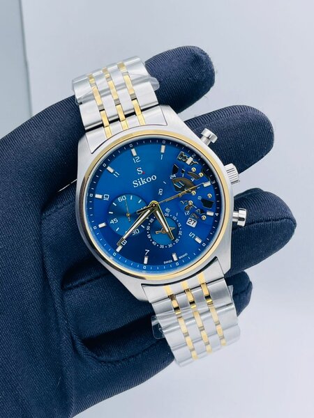 Montre chronographe élégante Sikoo