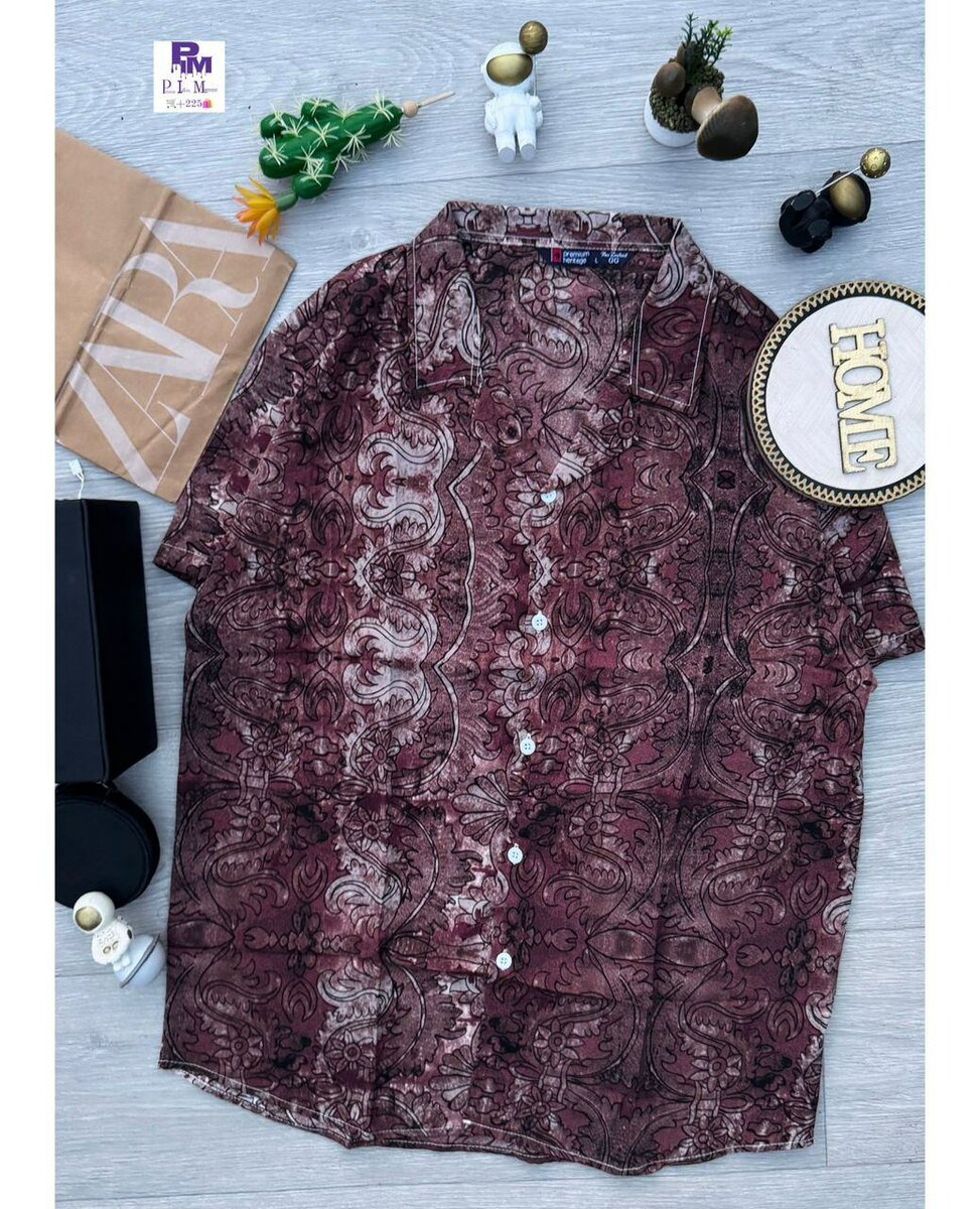 Chemises à motifs élégantes