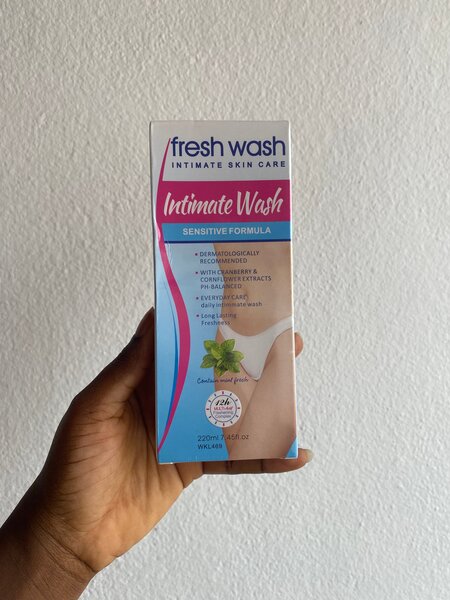 Lotion intime fraîche