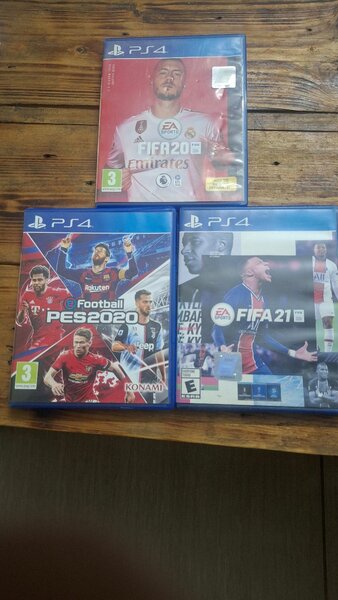 CD PS4 FIFA PES