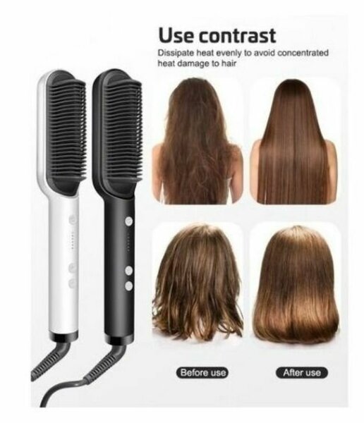 Brosse Chauffante Anti-Brûlure