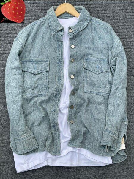 Veste en denim décontractée