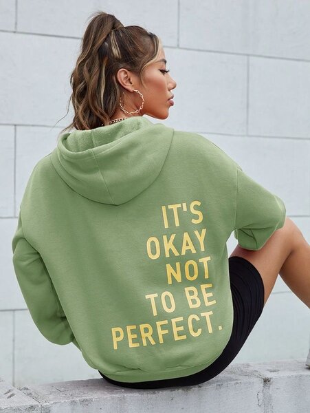 Sweat à capuche "Pas Parfait"