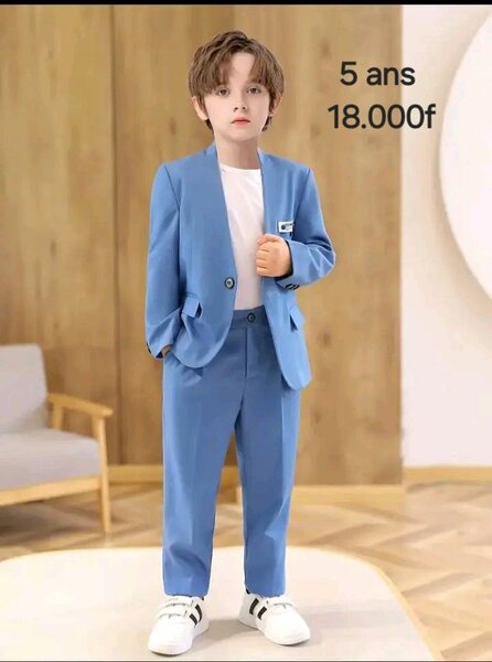 Costume Enfant Élégant Bleu
