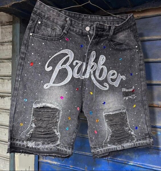 Shorts en jean décontractés