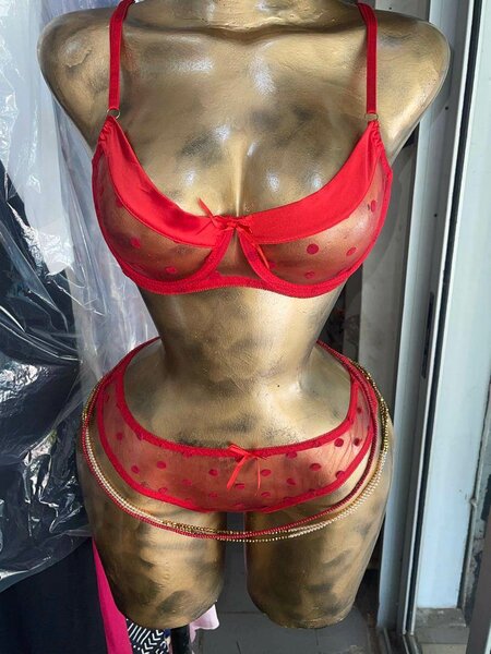 Ensemble Lingerie Rouge