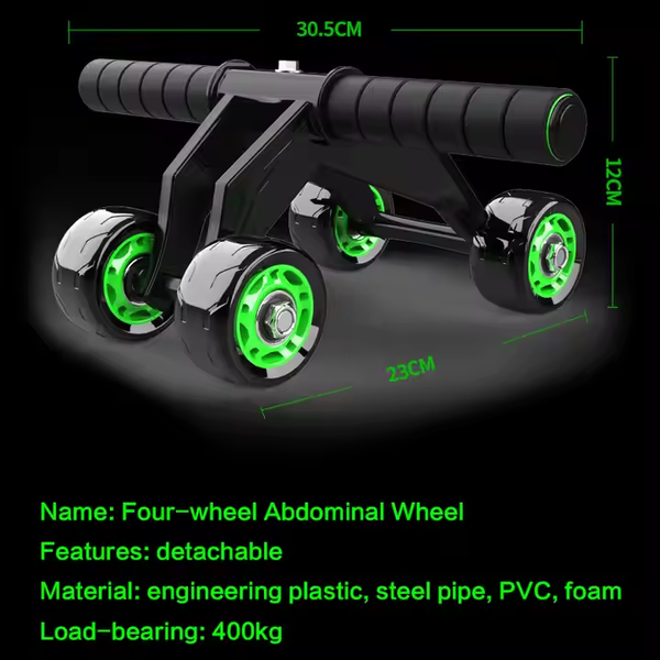 Four Wheel Abdominal Roller