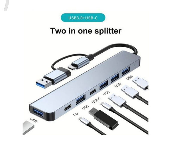 Hub 7in1  USB 3.0 - TYPE C SPL