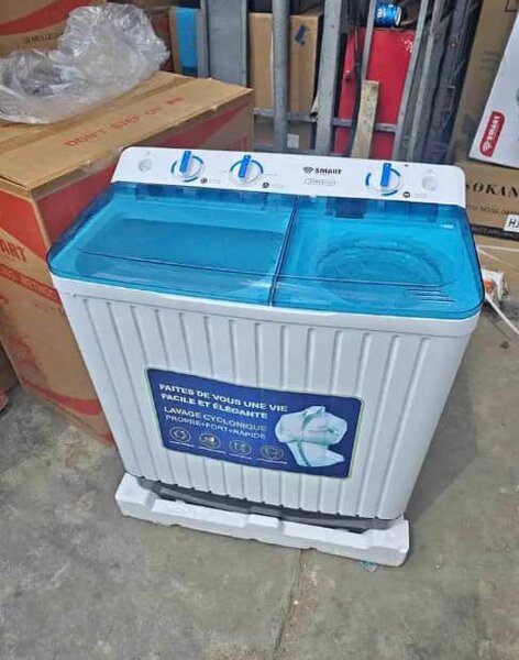 Lave-linge semi-automatique double cuve