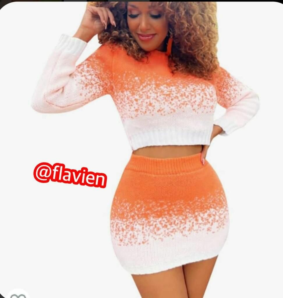 Ensemble Tricot Femme Élégant