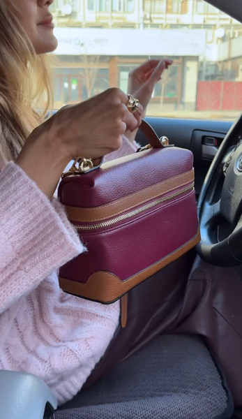 сумка красная