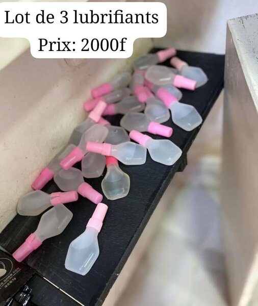 Lot de 3 lubrifiants 12ml