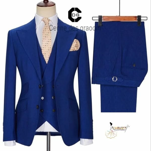 Men's suit blue
