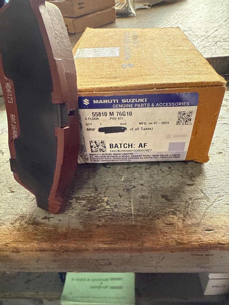 Plaquette de frein Suzuki alto