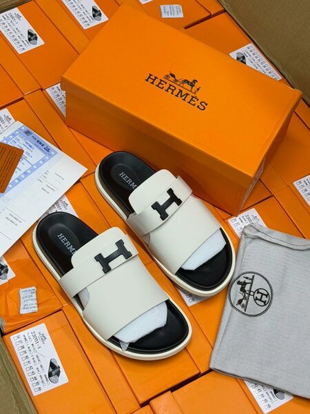 Sandales Hermes Blanches pour Homme