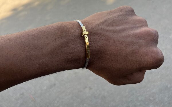 Bracelet élégant en acier inoxydable