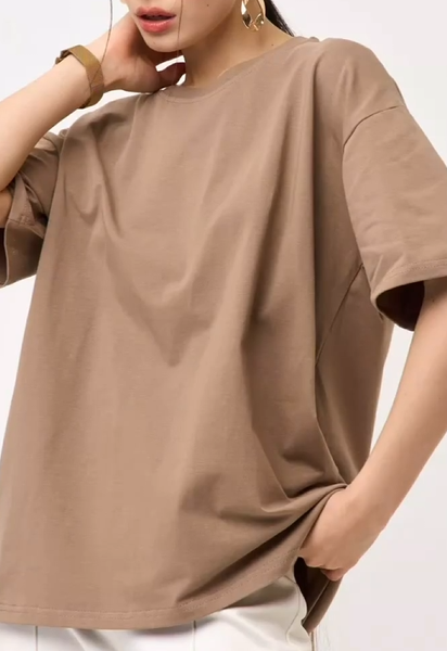 Футболка оверсайз длинная