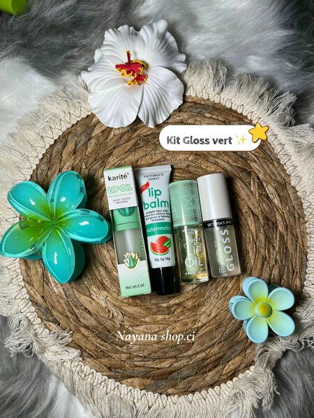 Kit Gloss vert