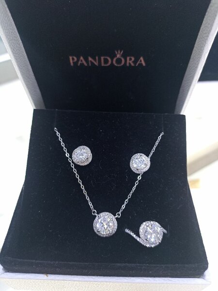Комплект Серебро Пандора