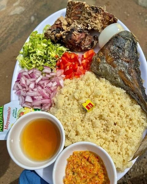 Plat de garba choco savoureux