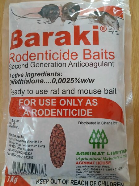 Baraki rodenticide baits