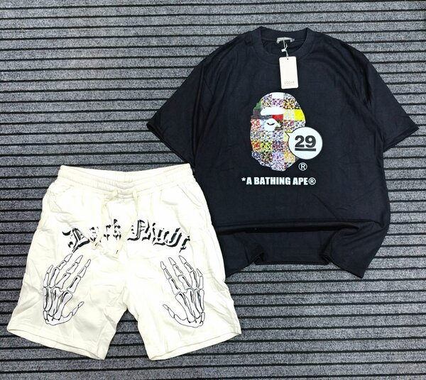 Ensemble T-shirt et Short BAPE