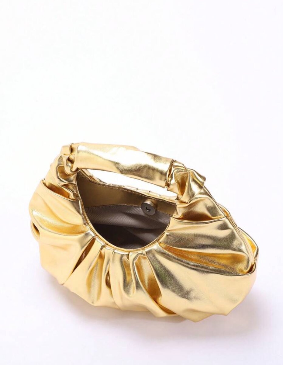 Pretty gold handbag/Purse