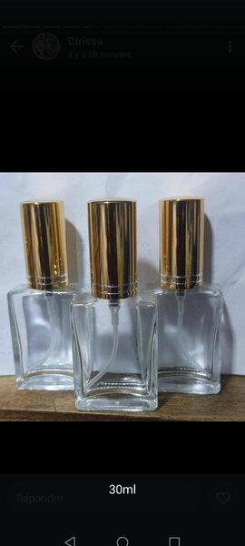 Bouteilles de parfum rechargeables 30ml