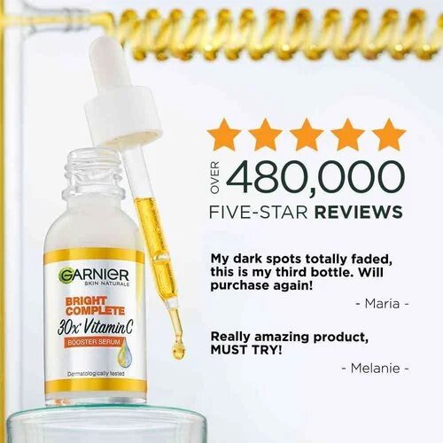 Garnier Vitamin C Serum Oil