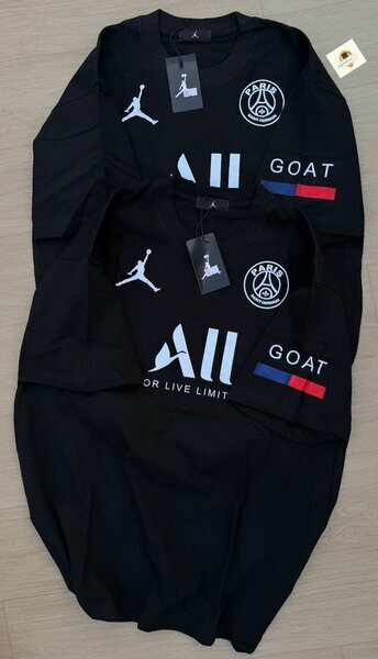 T-shirts PSG Jordan (noir)