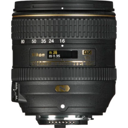 Nikon AF-S DX NIKKOR 16-80mm f/2.8-4E ED VR Lens