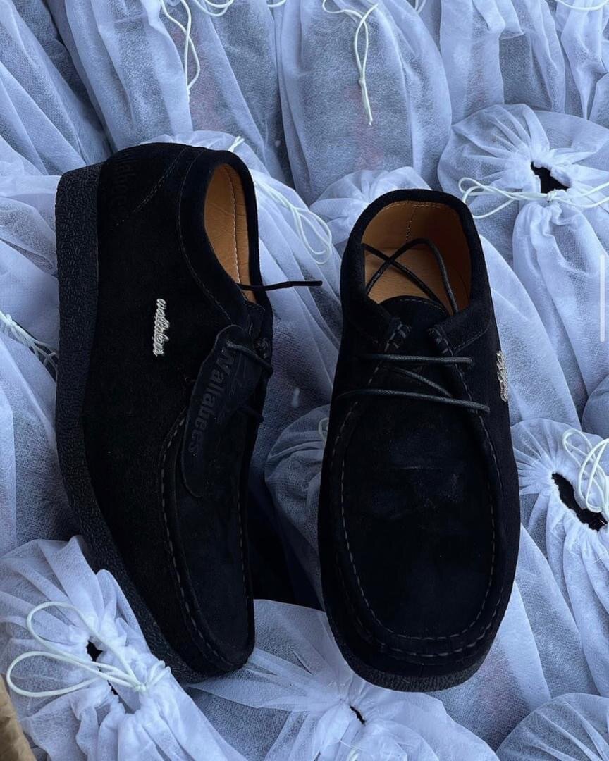 Quality Clarks suede smart shoes