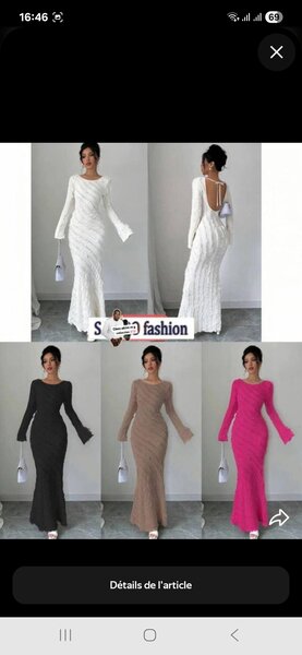 Robe Longue Élégante