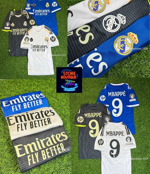 Maillots de football Real Madrid