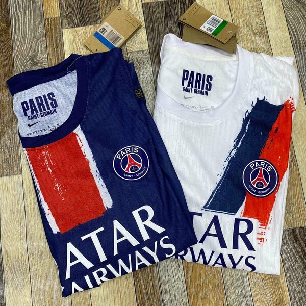 Maillot PSG domicile extérieur version supporter