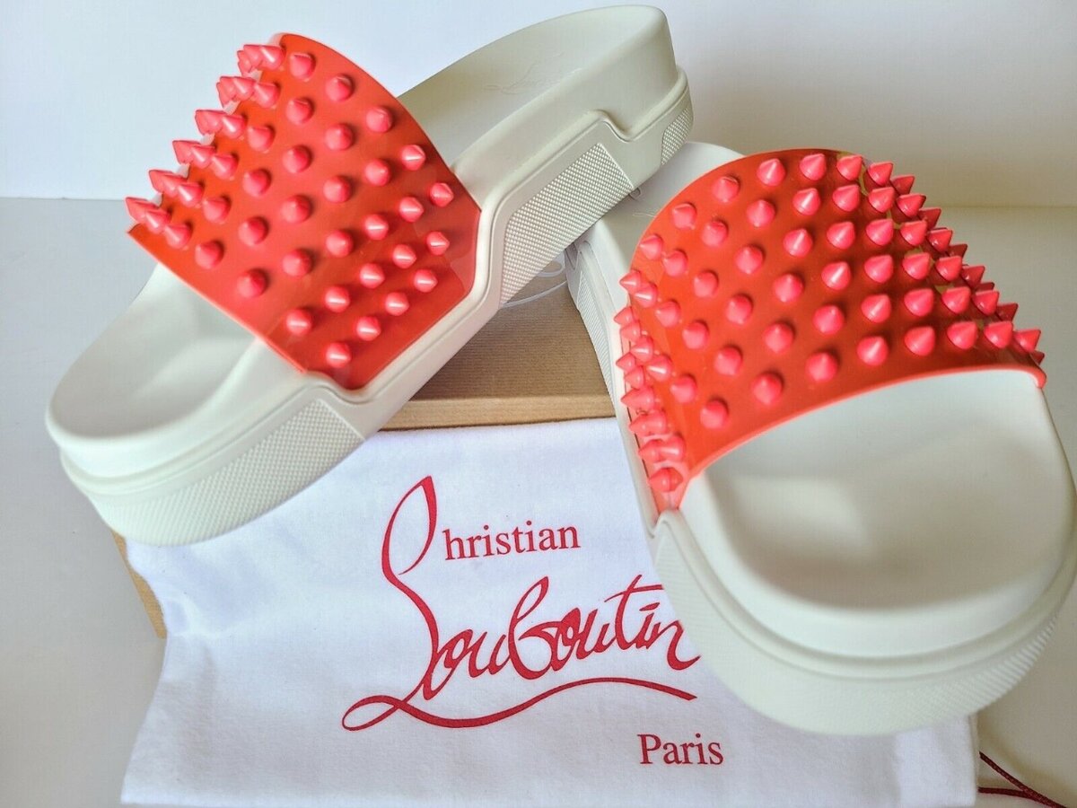 Christian Louboutin fun slide