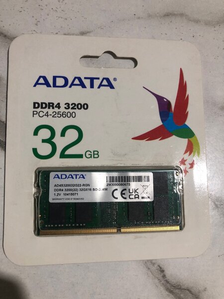 DDR4 3200. 32GB. Ram