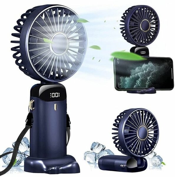 Ventilateur portatif avec affi